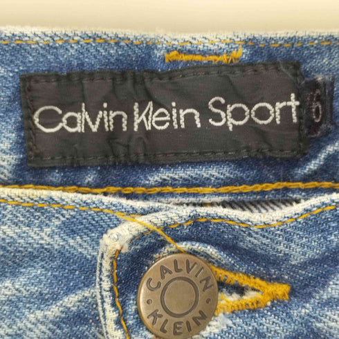 カルバンクライン CALVIN KLEIN ローライズ ジップアップ デニムパンツ レディース 6