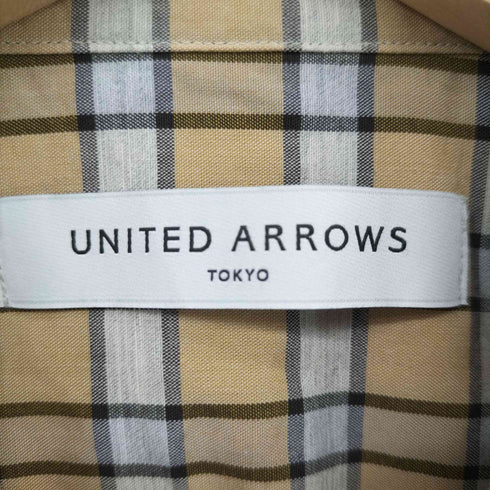ユナイテッドアローズ UNITED ARROWS チェック ショートスリーブ シャツ メンズ JPN:M