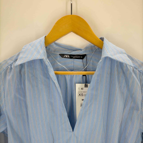 ザラ ZARA ストライプシャツワンピース レディース JPN:XS