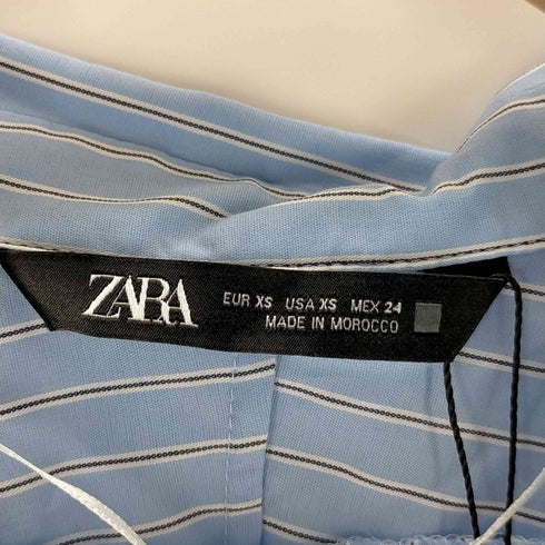 ザラ ZARA ストライプシャツワンピース レディース JPN:XS