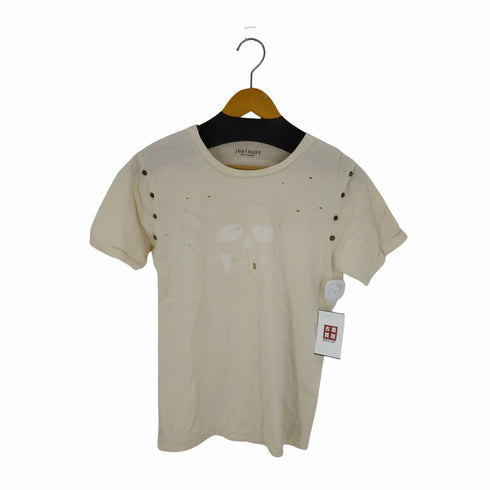 JEALOUSY ダメージスタッズ加工 スカルTEE メンズ import:L