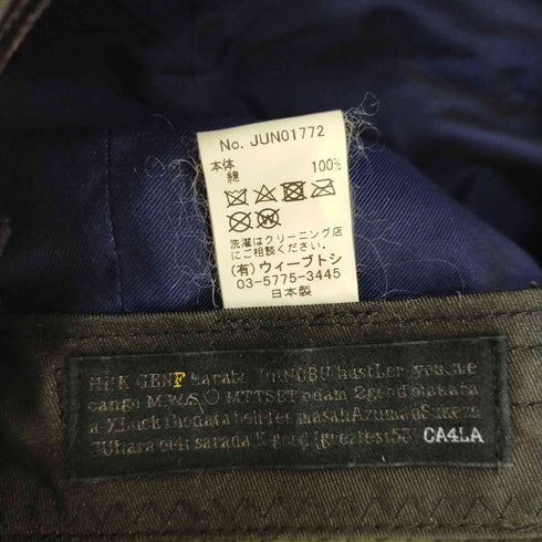 カシラ CA4LA コーデュロイ ベレー帽 メンズ