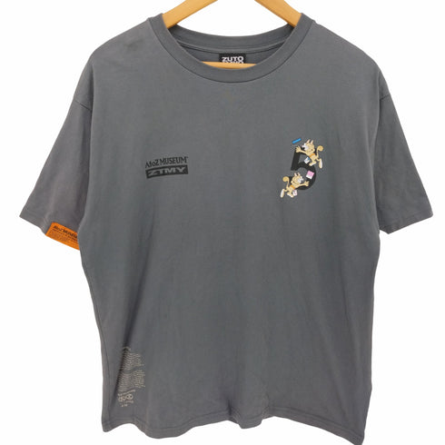 両面プリント ショートスリーブ Tシャツ レディース JPN:L