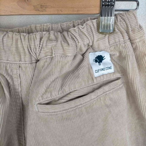 カップアンドコーン CUP AND CONE Corduroy Baggy Shorts コーデュロイイージーバギーショーツ メンズ