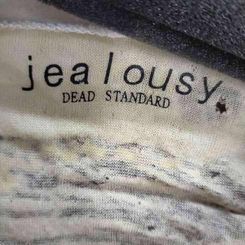 JEALOUSY ブリーチ加工 ダメージジップパーカー メンズ import:M