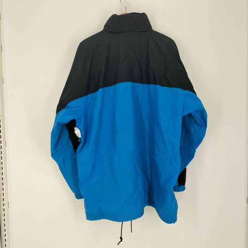 ギャップ Gap 90S OLD デカタグ 8の字ジップ 裏地メッシュ パッカブルフード ナイロン ストームジャケット マウンテン メンズ import:XL