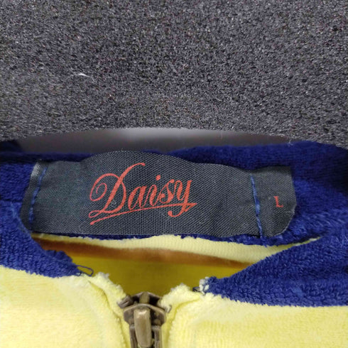 デイジー DAISY パイル地 バイカラージップパーカー レディース JPN:L