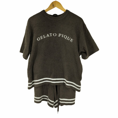 ジェラートピケ gelato pique 23SS スムーズィーロゴJQDプルオーバー&ショートパンツ レディース ONE SIZE