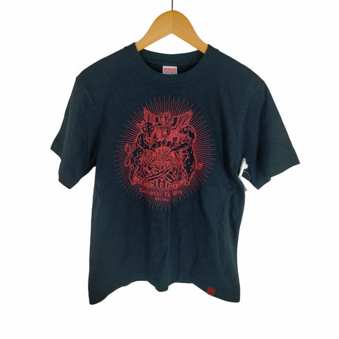 ユナイテッドアスレ UNITED ATHLE BAND TEE 両面プリント クルーネックTシャツ メンズ import:M