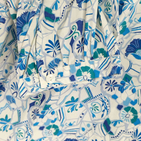 ジェイスローアン J.Sloane 花総柄ギャザー L/S ブラウス レディース JPN:M