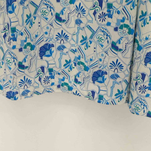 ジェイスローアン J.Sloane 花総柄ギャザー L/S ブラウス レディース JPN:M