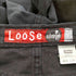 リーバイス Levis Silver Tab Loose USA製 後染め ブラックデニムパンツ メンズ W36 L30