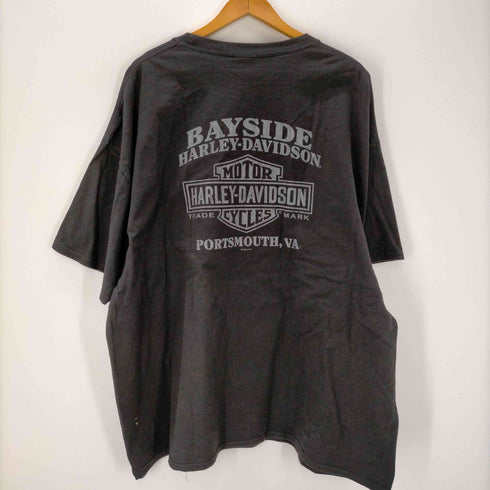 ハーレーダヴィットソン HARLEY DAVIDSON キャラクタープリント 両面プリント S/S Tシャツ メンズ 3XL