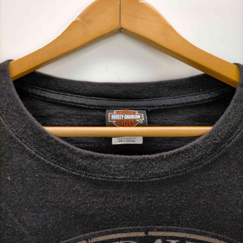 ハーレーダヴィットソン HARLEY DAVIDSON キャラクタープリント 両面プリント S/S Tシャツ メンズ 3XL