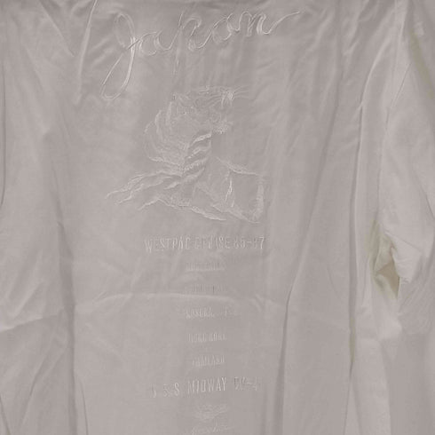 アヴィレックス AVIREX 半袖 シャツ スーベニア タイガー S/S SHIRT SOUVENIR TIGER メンズ import:L