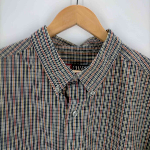 チャップスラルフローレン CHAPS RALPH LAUREN チェック柄ボタンダウンシャツ メンズ JPN:XXL