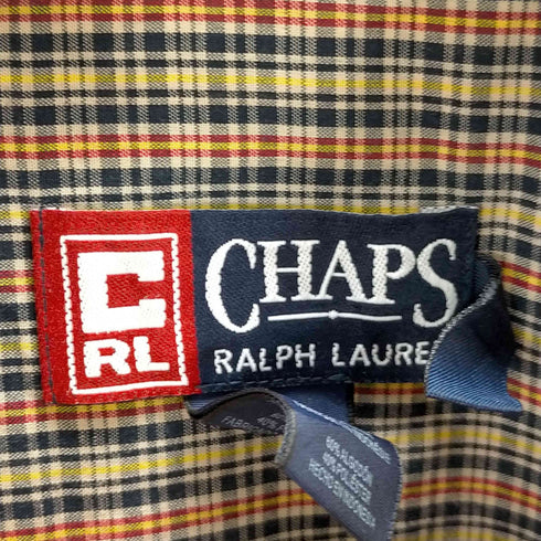 チャップスラルフローレン CHAPS RALPH LAUREN チェック柄ボタンダウンシャツ メンズ JPN:XXL