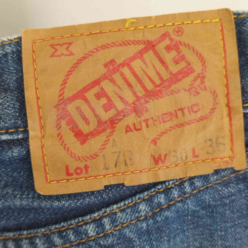 ドゥニーム Denime オリゾンティ ボタンフライデニムパンツ メンズ 30