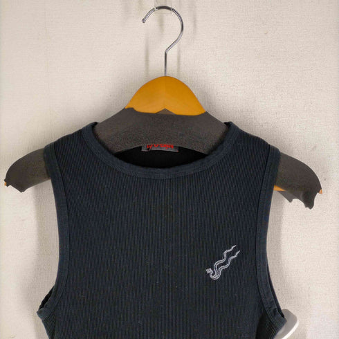 LUU DAN ロゴ刺しゅう タンクトップ メンズ import:S