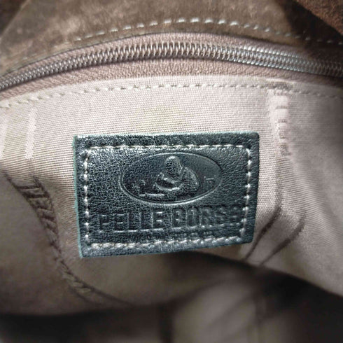 ペレボルサ PELLE BORSA レザートートバッグ レディース