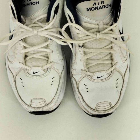 ナイキ NIKE AIR MONARCH 4 WHITE/METALLIC SILVER メンズ JPN:28