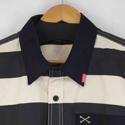 バンソン VANSON ボーダー L/Sシャツ メンズ JPN:L