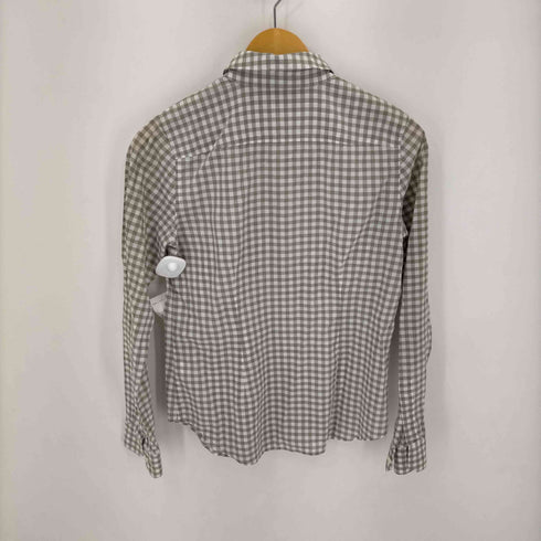 セオリー theory チェック L/S レギュラーシャツ レディース JPN:S