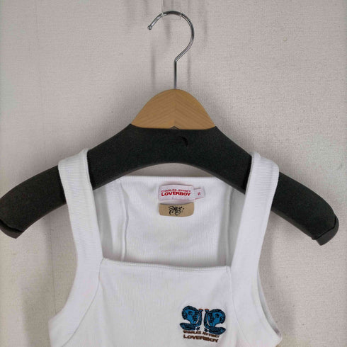 チャールズジェフリーラバーボーイ CHARLES JEFFREY LOVERBOY エンブロダイリー タンクトップ レディース import:S
