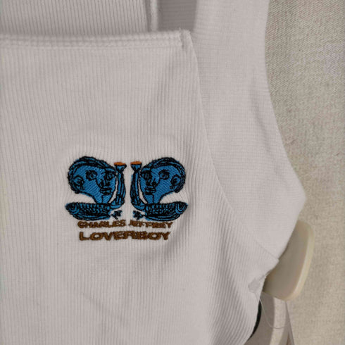 チャールズジェフリーラバーボーイ CHARLES JEFFREY LOVERBOY エンブロダイリー タンクトップ レディース import:S
