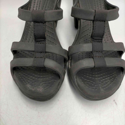 クロックス crocs ヒール サンダル レディース