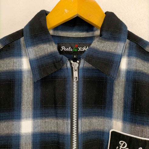 エックスガール X-girl 23SS PLAID ZIP UP SHIRT レディース JPN:S