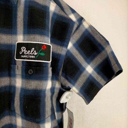 エックスガール X-girl 23SS PLAID ZIP UP SHIRT レディース JPN:S