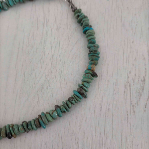 ナバホ NAVAJO ターコイズ ナゲット バードトップ ネックレス メンズ