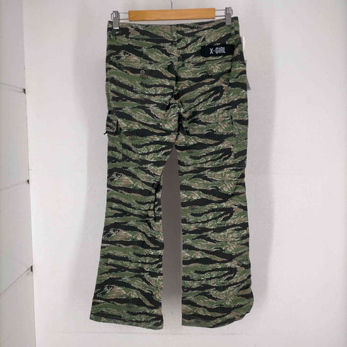 エックスガール X-girl 23SS MILITARY FLARE PANTS レディース JPN:S