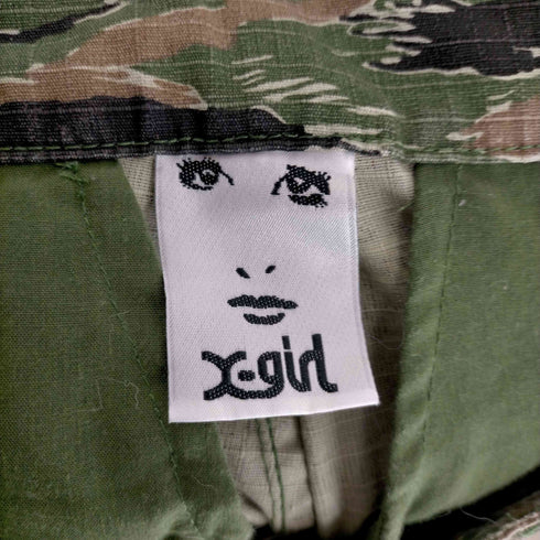 エックスガール X-girl 23SS MILITARY FLARE PANTS レディース JPN:S