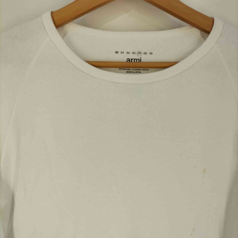 アーミィ armi HARD MAN ラグラン クルーネックTシャツ メンズ JPN:4