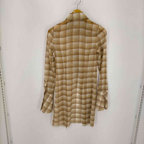 JUNEYEN 23SS チェックシャツ レディース 34