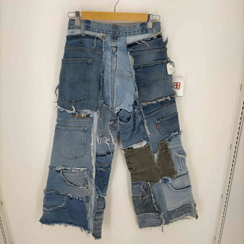 ジョージズ GEORGE Levi’s再構築 デザインワイドデニムパンツ メンズ 32×30