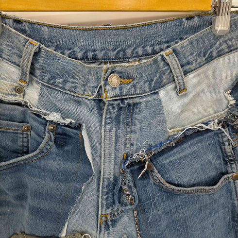 ジョージズ GEORGE Levi’s再構築 デザインワイドデニムパンツ メンズ 32×30