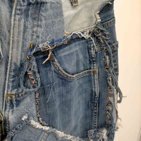 ジョージズ GEORGE Levi’s再構築 デザインワイドデニムパンツ メンズ 32×30