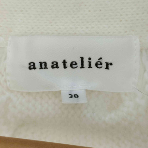アナトリエ anatelier アンゴラシャギーケーブルニット レディース 38