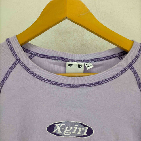 エックスガール X-girl 23SS BICOLOR STITCH S/S BABY TEE レディース JPN:S