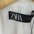 ザラ ZARA クロップド丈 ツイードジャケット レディース import:S