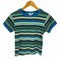 エックスガール X-girl 23SS STRIPED RINGER S/S TEE レディース JPN:S