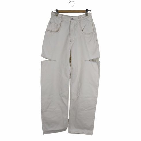 メゾンマルジェラ Maison Margiela 21SS 5-POCKET スラッシュディテール カットオフ デニム レディース 42