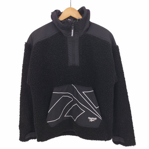 リーボッククラシック REEBOK CLASSIC クラシックス ベクター シェルパ フリース フーディー プルオーバー ジャケット メンズ JPN:S