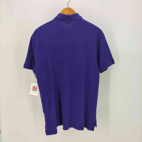 ポロラルフローレン POLO RALPH LAUREN CUCTOM SLIM FIT ビッグポニーナンバリングポロシャツ メンズ import:L