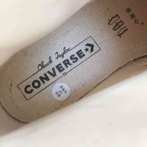 コンバース CONVERSE Chuck Taylor All Star 70s Hi チャックテイラー オールスター 70s ハイ サンフラワー スニーカー レディース 22