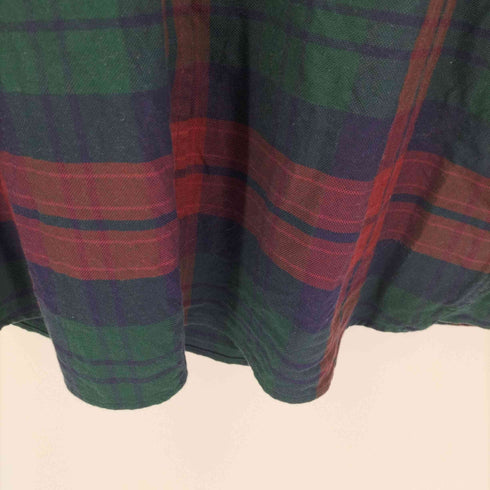 ブルックスブラザーズレッドフリース BROOKS BROTHERS REDFLEECE チェック柄ボタンダウンシャツ メンズ import:L