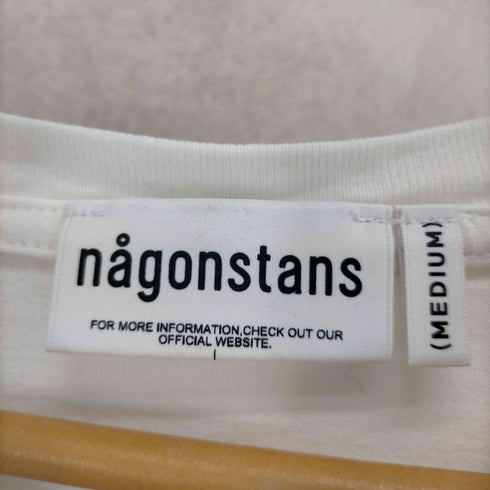 ナゴンスタンス nagonstans 22SS 両面プリントクルーネックTシャツ レディース JPN:M